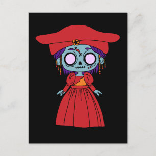Cartão Postal Zombie Namibiana Cute