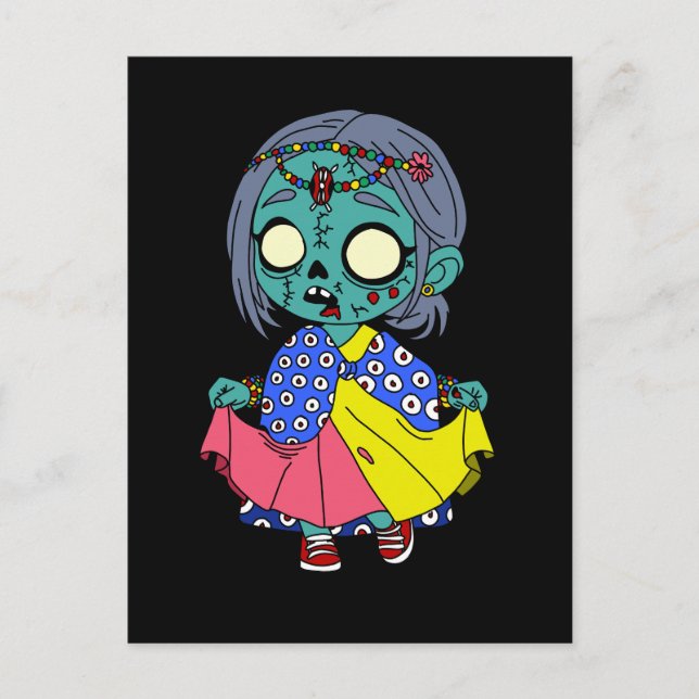 Cartão Postal Zombie Queniana (Frente)