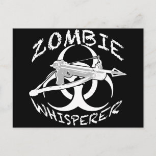 Cartão Postal Zombie Whisperer 4w