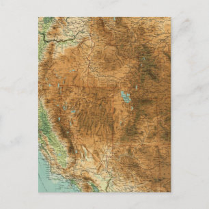 Cartão Postal Zona Oeste dos Estados Unidos