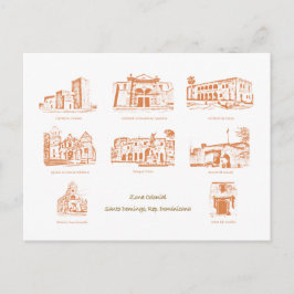 Cartão Postal Zona Postal Colonial, Santo Domingo, Representante