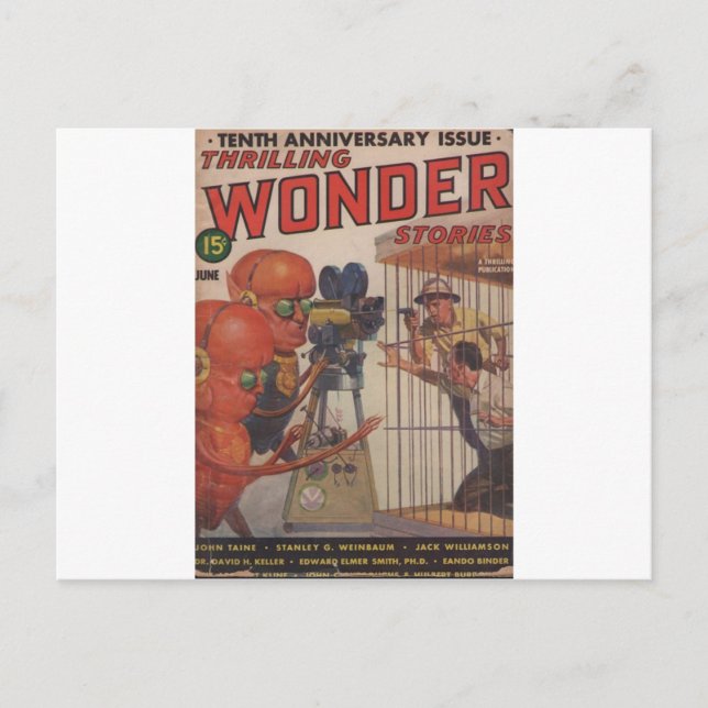 Cartão Postal Zoo Humano (Frente)