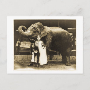 Cartão Postal Zora e Trilby 1916