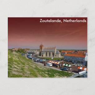 Cartão Postal Zoutelande, Países Baixos