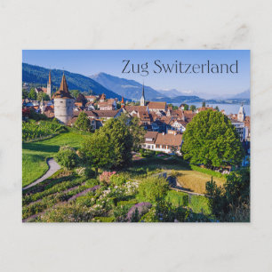 Cartão Postal Zug Suiça