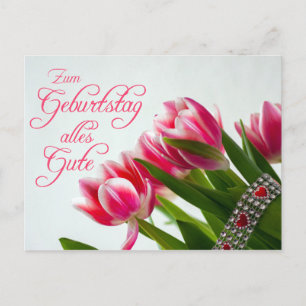 Cartão Postal Zum Geburtstag all Gute!