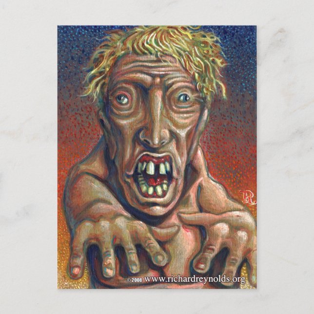 Cartão Postal zumbi (Frente)