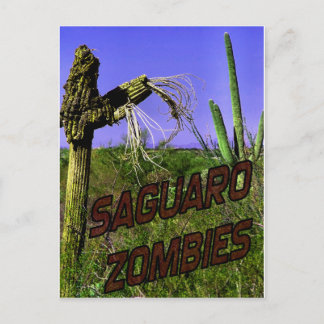 Cartão Postal Zumbis Saguaro Zumbi 2