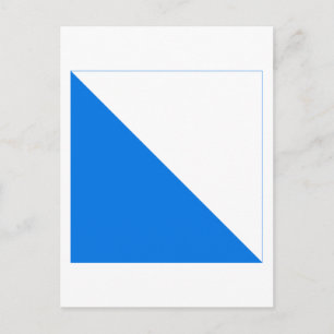 Cartão Postal Zurich Flag
