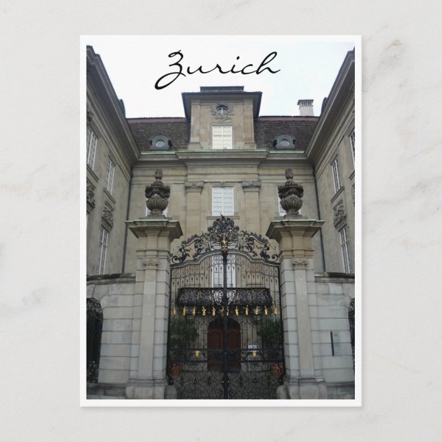 Cartão Postal zurich universitário (Frente)