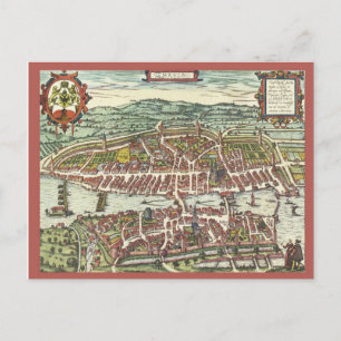 Cartão Postal Zurique no século XVI