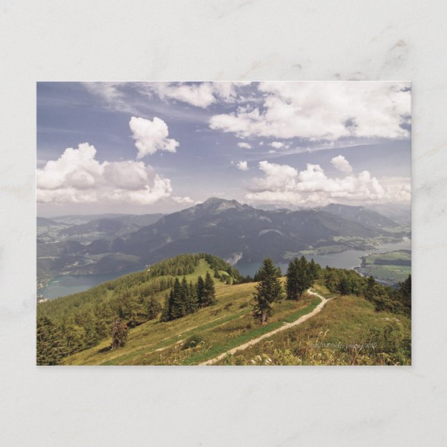 Cartão Postal zwoelferhorn, wolfgangsee, salzburg, salzburger 2 (Frente)