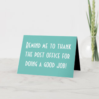 Cartão Postar Office