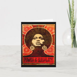 Cartão Poster Angela Davis 1971 Sticker