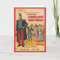Poster de Circo De Multidões Admirando Um Soldado 