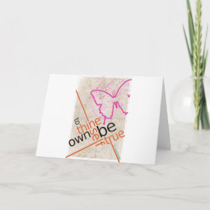 Cartão Poster de Motivação