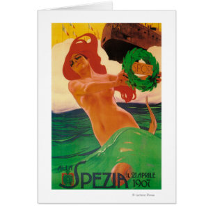 Cartão Poster do promocional de Alla Spezia