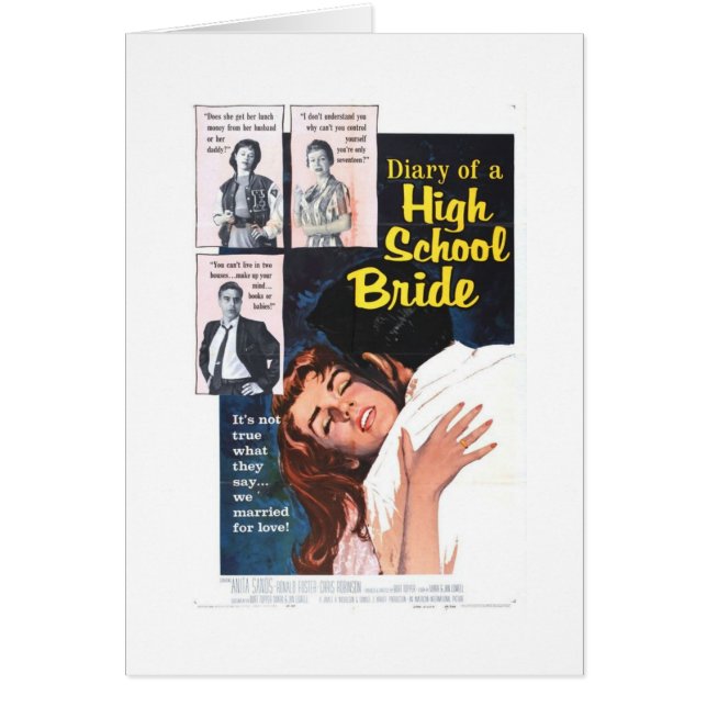 Cartão Posters de filmes (Frente)