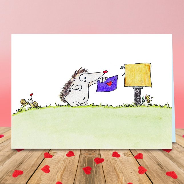 Cartão Posto HEDGEHOG por Nicole Janes (Criador carregado)