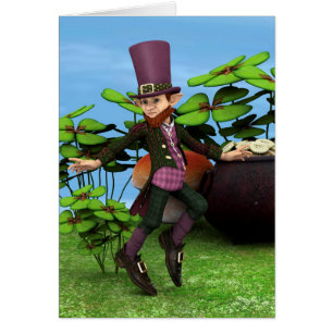 Cartão Pote de Dourado