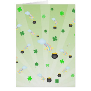 Cartão Pote de Dourado