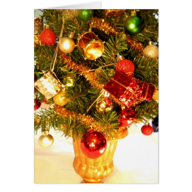 Cartão Pouca árvore III do cilindro (Frente)