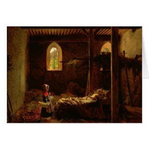 Cartão Pouca capa de equitação vermelha, c.1820