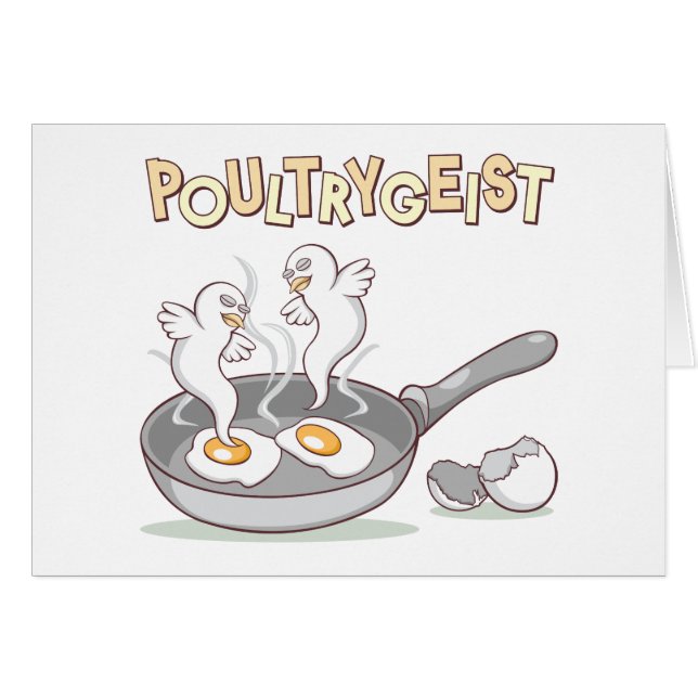 Cartão Poultrygeist (Frente Horizontal)