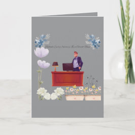 Cartão Power of leadership grey