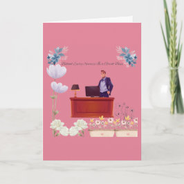 Cartão Power of leadership rose