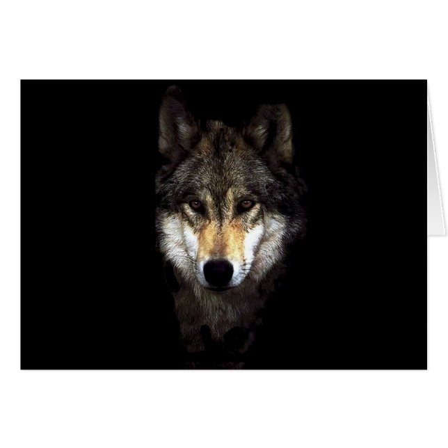 Cartão powerwolf (Frente Horizontal)