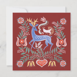 Cartão Praça de arte popular húngara