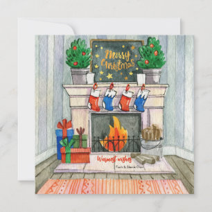 Cartão Praça Feliz Natal
