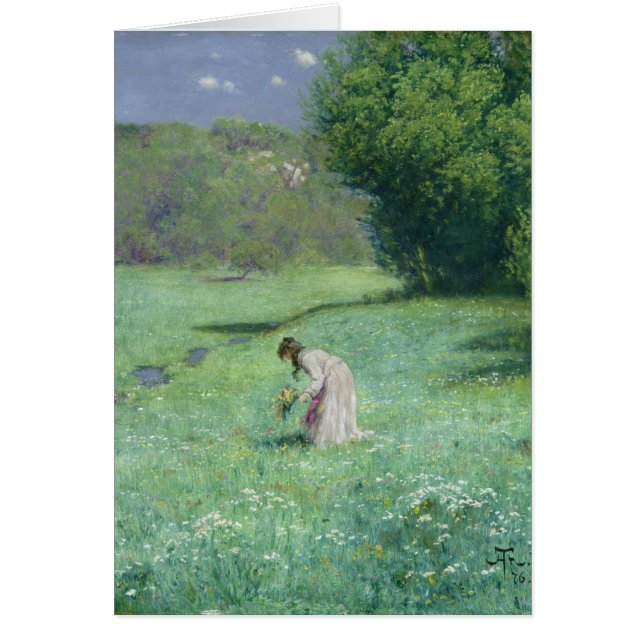 Cartão Prado da floresta, 1876 (Frente)