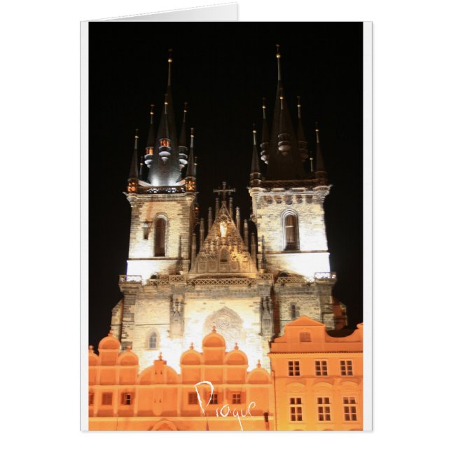 Cartão Praga (Frente)