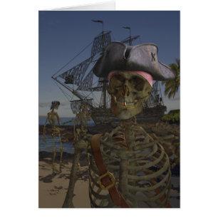 Cartão Praga dos piratas