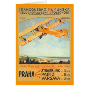 Cartão Praha ~ Franco Roumanie