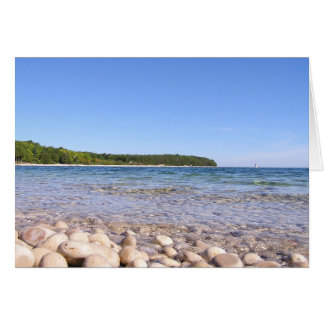 Cartão Praia da casa da escola