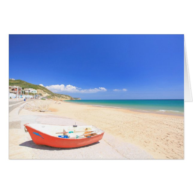 Cartão Praia da Salema (Frente Horizontal)