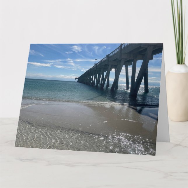 Cartão Praia de amor (Frente)