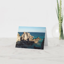 Cartão Praia de Ferradura nas Rochas