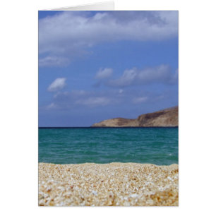 Cartão Praia de Mykonos