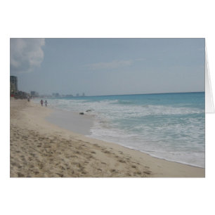 Cartão Praia mexicana