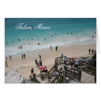 Cartão Praia Mexicana