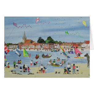 Cartão Praia ocupada