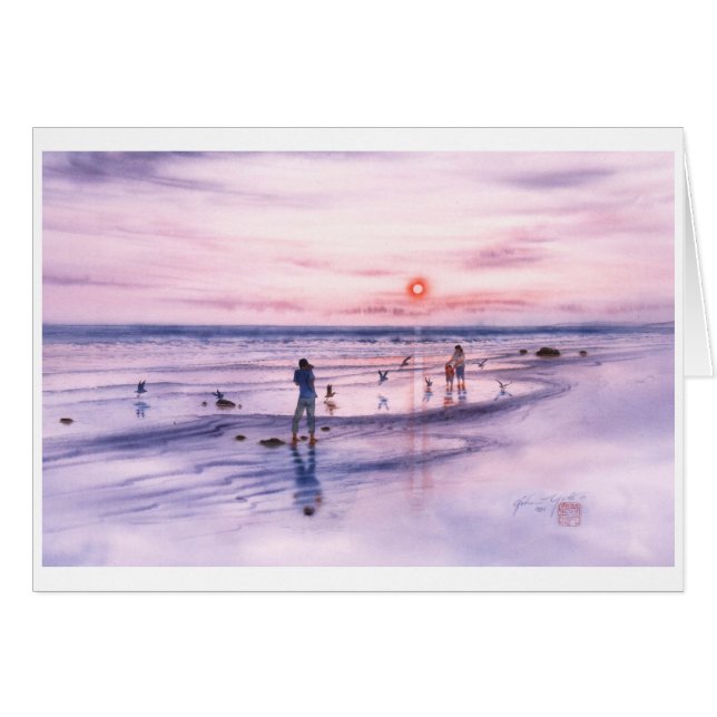 CARTÃO PRAIA SUNSETJPEC DE CORONADO (Frente Horizontal)