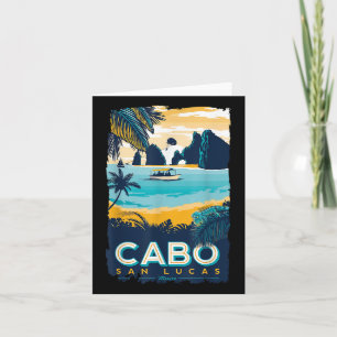 Cartão Praia Tropical do Cabo San Lucas Mexico Viagem Vin