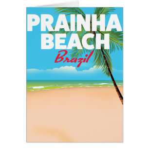 Cartão Prainha Beach Brasil