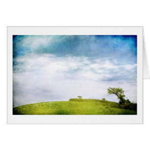Cartão Prairie Earth e Sky