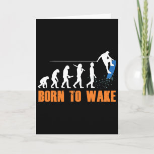 Cartão Prancha de wakeboard Wakeboarder Wakeboarding Free
